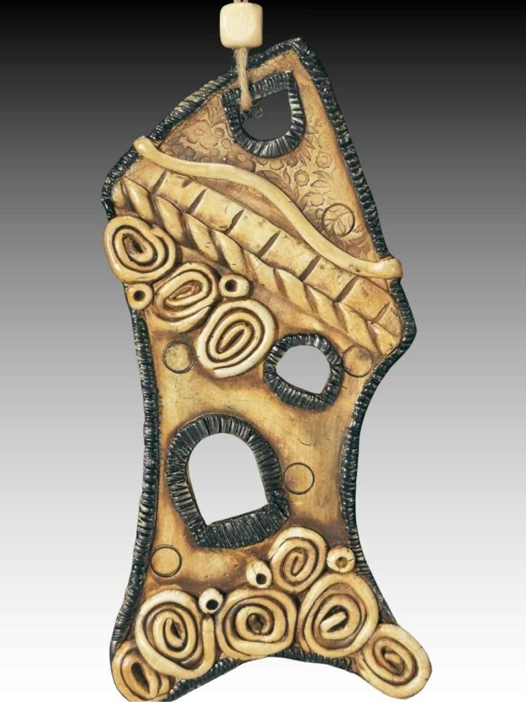 Enchanted cottage wall art, fantasy ceramic sculpture