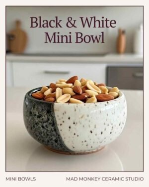 Stoneware bowl handmade Red Deer pottery