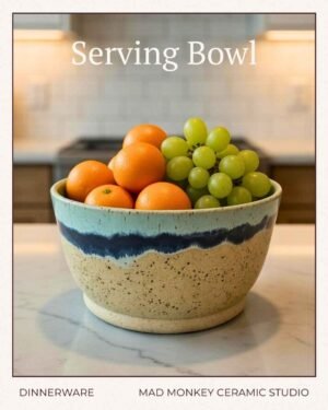 Artisan ceramic bowl handmade dinnerware